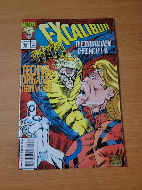 Excalibur #79 Direct Market Edition ~ NEAR MINT NM ~ 1994 Marvel Comics
