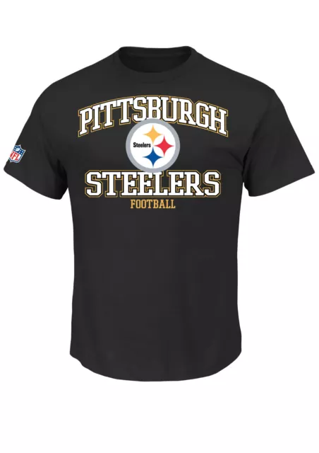 NFL Football Pittsburgh Steelers T-Shirt Tee Greatness schwarz