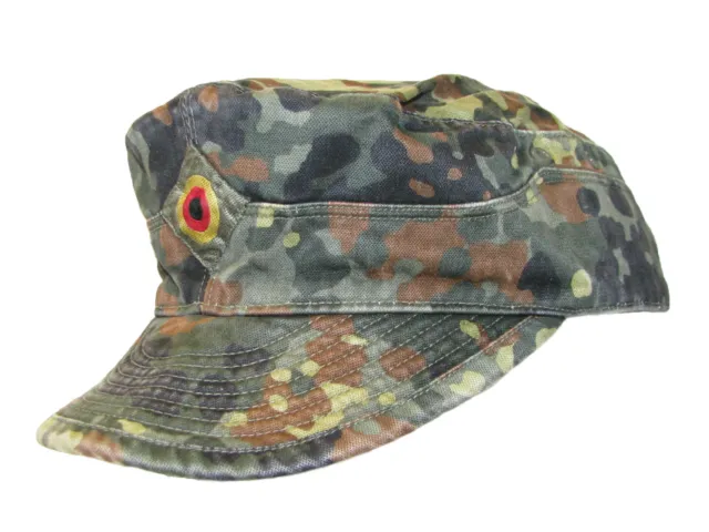 Genuine German Army Issued BUNDESWEHR Flecktarn Camo Field Cap, Many Sizes