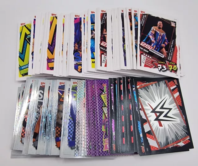 Topps WWE Slam Attax 2021 - Bulk/Bundle of 200+ Cards - Mint Condition 2