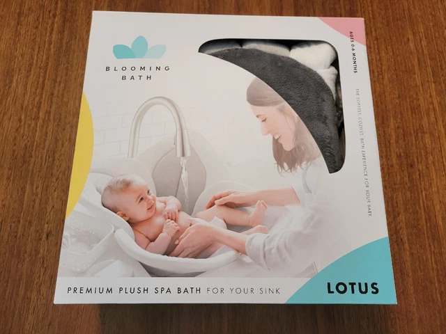 Blooming Bath Lotus Baby Bath - Gray Free Shipping