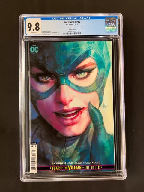 Catwoman #13 CGC 9.8 (2019) - Stanley "Artgerm" Lau Variant Cover