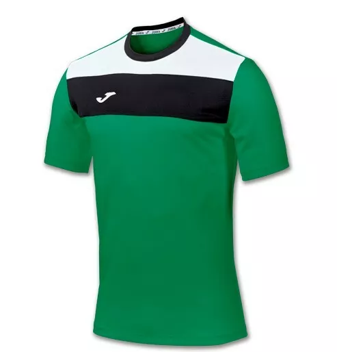Joma Kids Crew Tshirt Short Sleeve Colour Green Size Xs