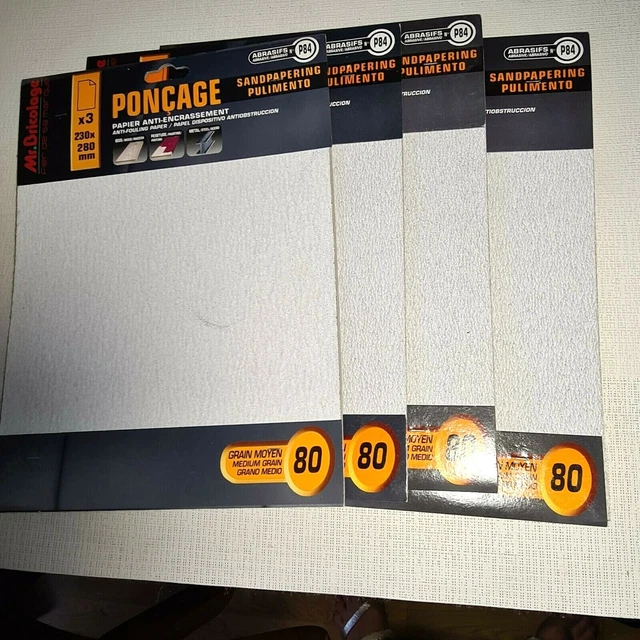 Kit de ponçage en résine époxy pour polissage et ponçage à la main pour