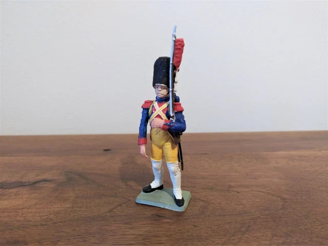 Dessin original rehaussé - Gendarmerie d'Elite - Pierre Benigni 1801