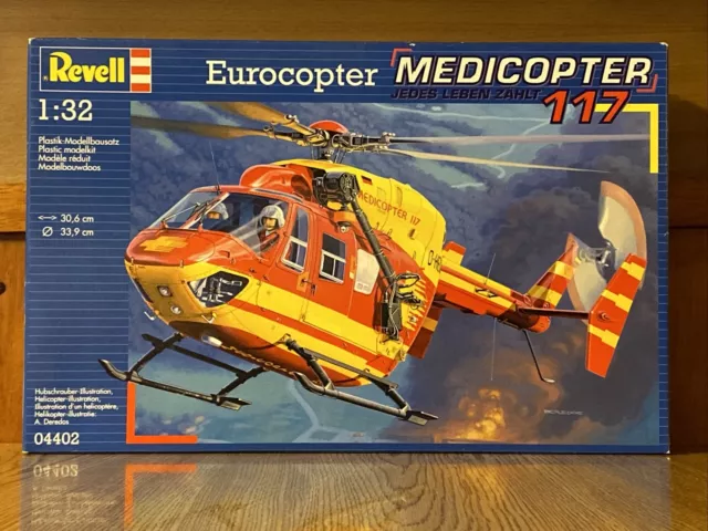 Revell 04402 - Eurocopter Medicopter 117 "Jedes Leben Zählt" - 1:32 "NEU" in OVP