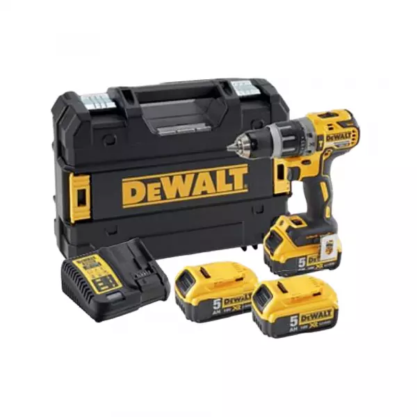 Trapano avvitatore 460 Watt 18 Volt / 5 Ah XR Litio DCD796P3-QW marca DEWALT