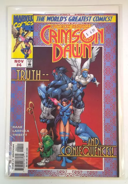 Psylocke & Archangel: Crimson Dawn #4 Marvel Comics (1997) 1st Print Comic Book