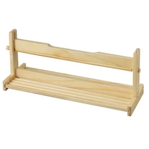 IKEA MALA Wooden 18 Drawing Paper Roll Dispenser 10149350 Plus 2 Rolls Paper | UK