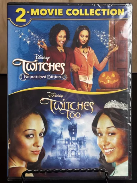 Twitches 2-Movie Collection (DVD, 2019, 2-Disc) NEW DISNEY Tia and Tamara Mowry