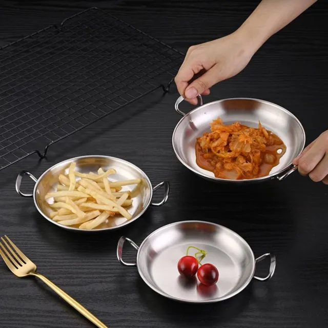 Safe and Durable Stainless Steel Snack Tray Non Toxic Material for Cooking
