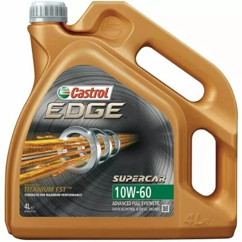 Castrol Edge 10W60 With Titanium FST Fully Synthetic Engine Oil 4 Litre 4L