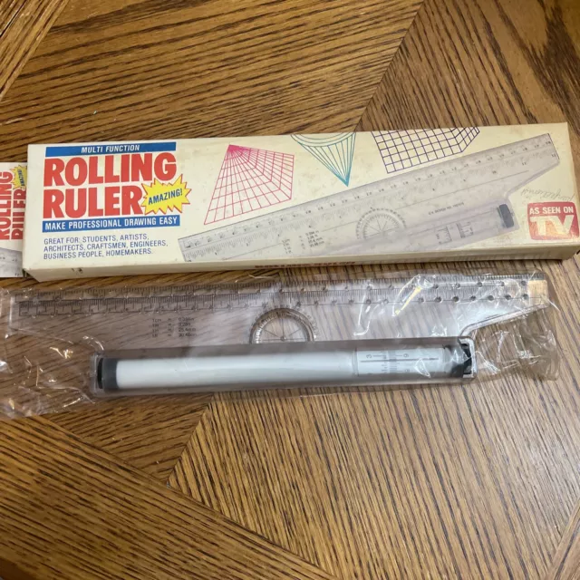 CHADWICK Rolling Ruler, New in Original Box/ Engineers, Drafting, Art,  Measuring