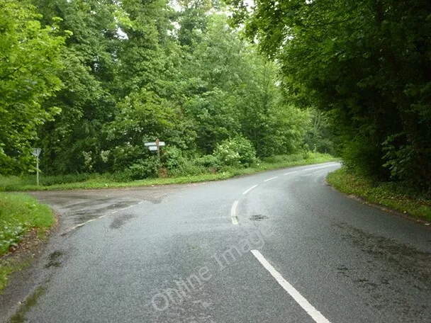 Photo 6x4 Junction of Churchfield Lane and Willowbridge Road Womersley  c2010