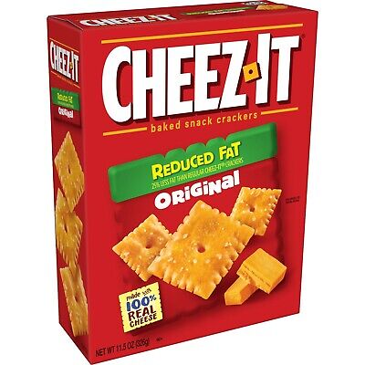 Cheez-It C' Baked Snack Crackers Réduit Graisse 340ml Gratuit Monde Navire