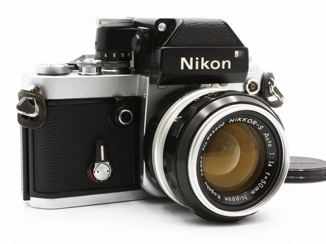 NIKON F2 PHOTOMIC SLR NIKKOR-S Auto 50mm f1.4 Lens Japan【As-is