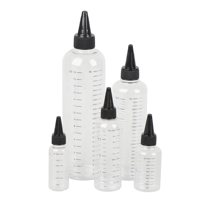 Kunststoff Nachfüllbare Flasche Öl Flüssig Tropfer Flaschen Pigment Tinte Behälter YK 3