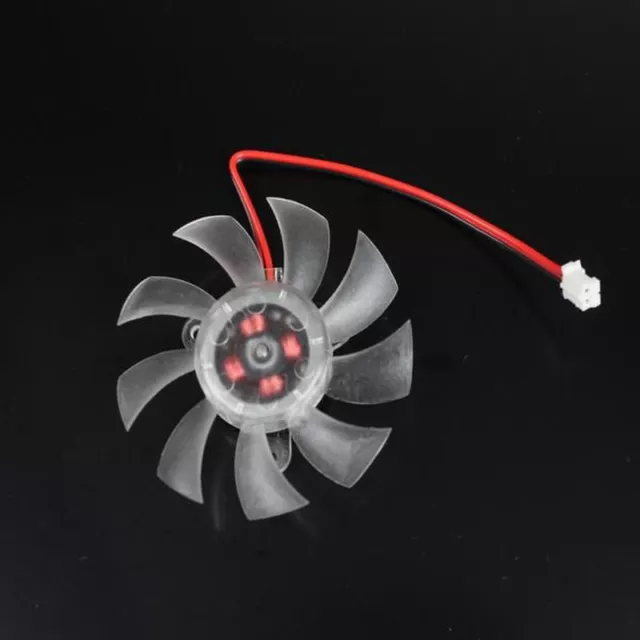 2pin 55mm 5.5cm 4 Hole 9 Blade Fan for VGA Video Graphics Card 23mm 30mm 32.5mm