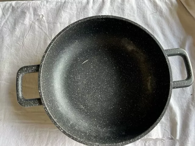 Olympia Supreme Die-Cast Aluminium Nonstick Saucepan, 6.3-inches