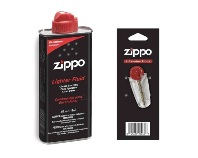 Original Genuine Zippo Premium Lighter Fuel Fluid 125ml UK Seller 100%