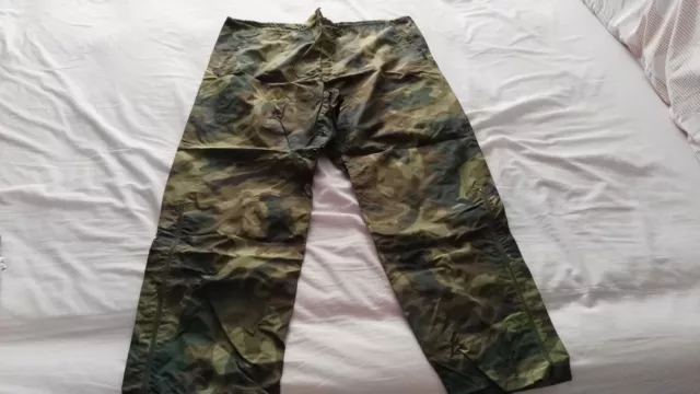 Pantalón de agua camuflaje boscoso T-3 (XL), airsoft, caza, militar