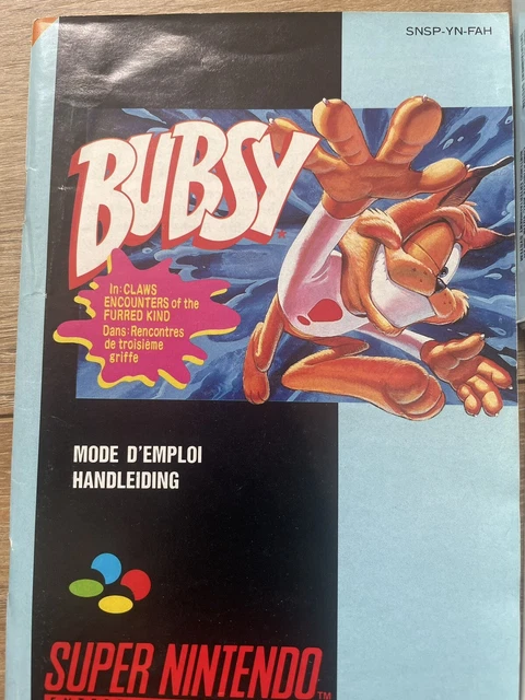 Bubsy - Nintendo SNES- Complet - PAL FAH - Très Bon Etat FR TBE 3