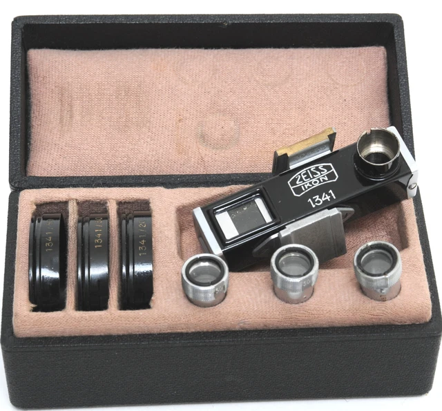 Vintage Zeiss Ikon Contameter Set 1341 for Contax NOTTESTED