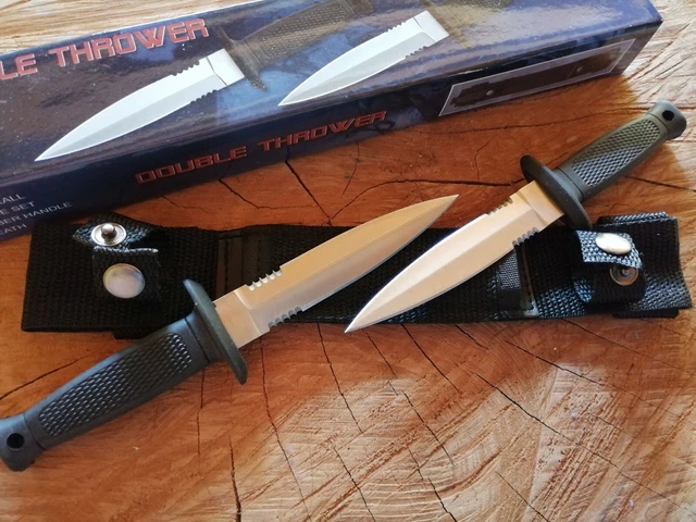 Leder Messerscheide Für Gürtel - Schräge Tasche Für Klappmesser Bis 5 Zoll, Camping & Outdoor