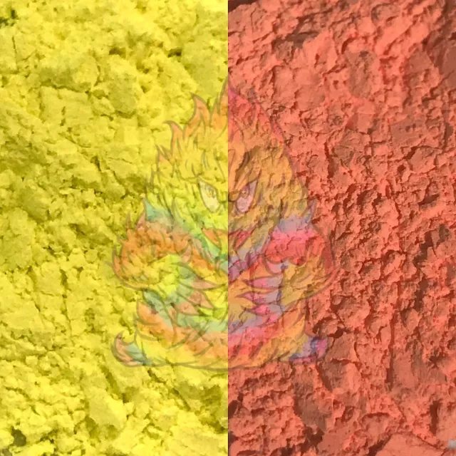 SolarColorDust! Yellow to Orange - Photochromic UV Color-Changing Pigment