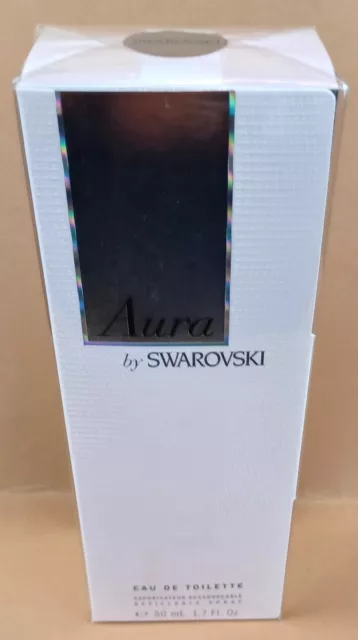 SWAROVSKI  AURA  EDT  REFILLABLE  50ml   NAT. SPRAY  NEU / FOLIE
