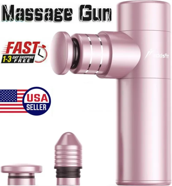 3 Speed Mini Massage Gun Percussion Massager Deep Tissue Muscle Vibrating Relax