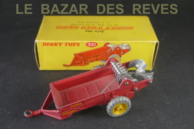 Dinky Toys GB 27A Massey Harris tractor tracteur en boîte revendeur