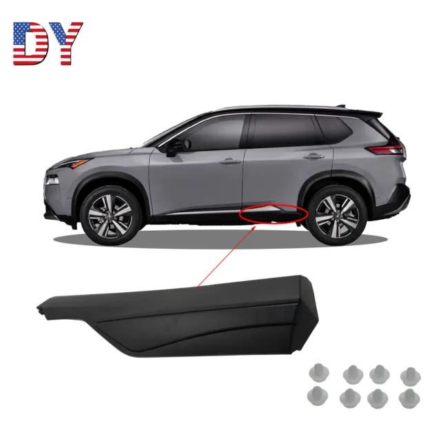 For Nissan Rogue 2021 2022 2023 Door Trim Lower Molding Rear Left Driver Side LH