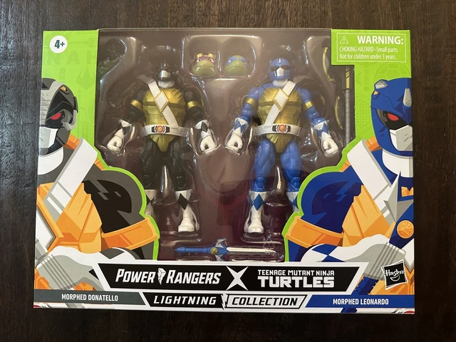 Power Rangers X Teenage Mutant Ninja Turtles Lightning Collection Morphed NEW