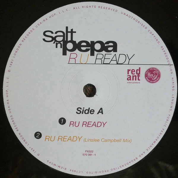 R U Rteady SALT 'N' PEPA - R U Ready (Vinyle) EUR 6,38 - PicClick FR