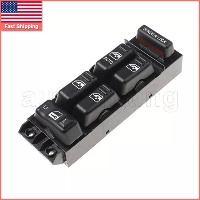 Front Master Power Window Switch Driver Side Left for Chevy Silverado Avalanche