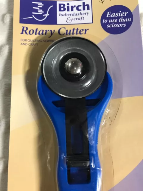 BIRCH 45mm ROTARY CUTTER : FOR QUILTING, SEWING AND CRAFT 2