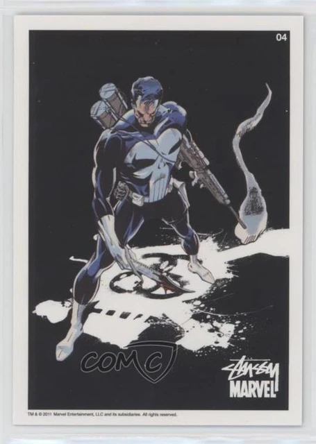 2011 Stussy x Marvel Comics Promo Series 1 Punisher #04 0kg8