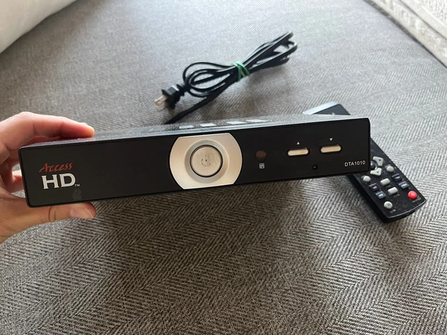 access hd modle dta1010 digital to analog tv converter box With Remote