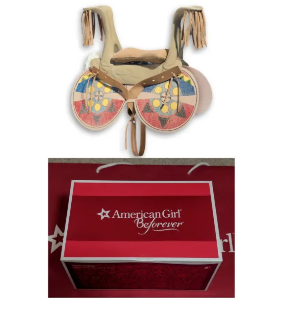 American Girl KAYA's Horse SADDLE SET Kaya New In Box ⭐Box has dents