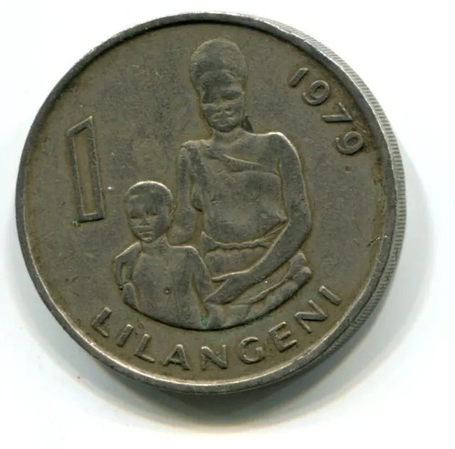 1979 Swaziland One Lilangeni Coin (b404-27)