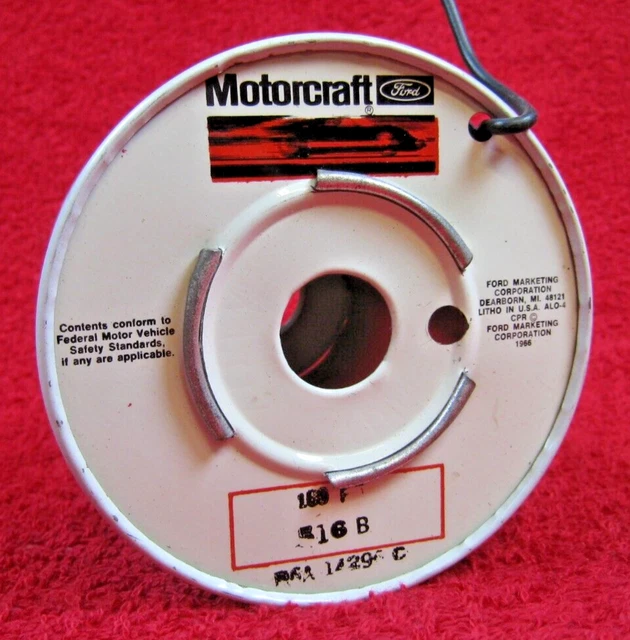 NOS Ford Motorcraft Spool of Electrical Wire B6A-14294-C Wiring Harness OEM Part