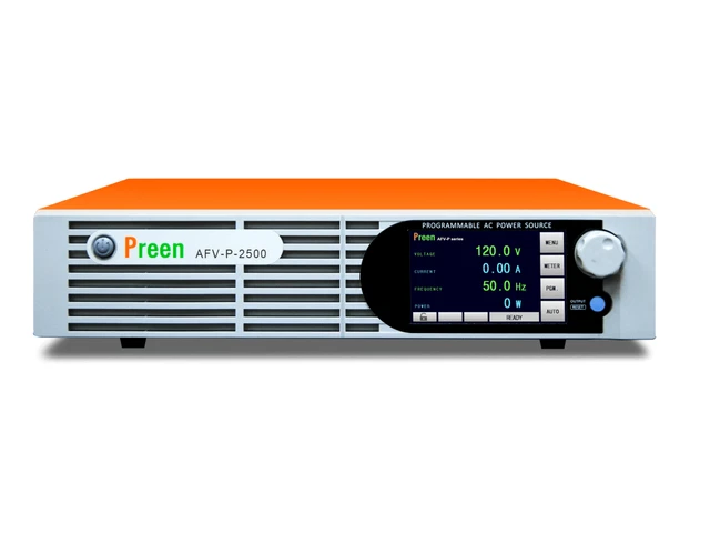 Preen AFV-P-2500 40-500Hz High Performance Programmable AC Power Source