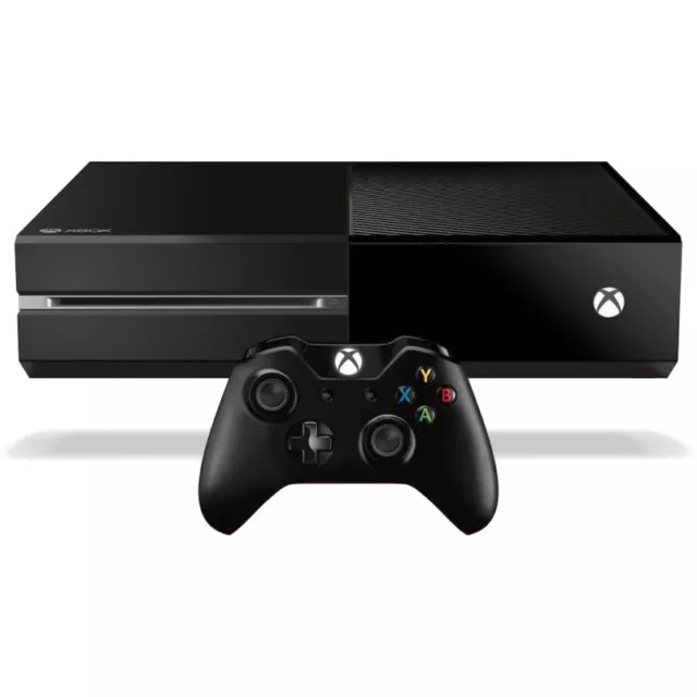 Microsoft Xbox One - 500GB - Black Gaming Console - Good