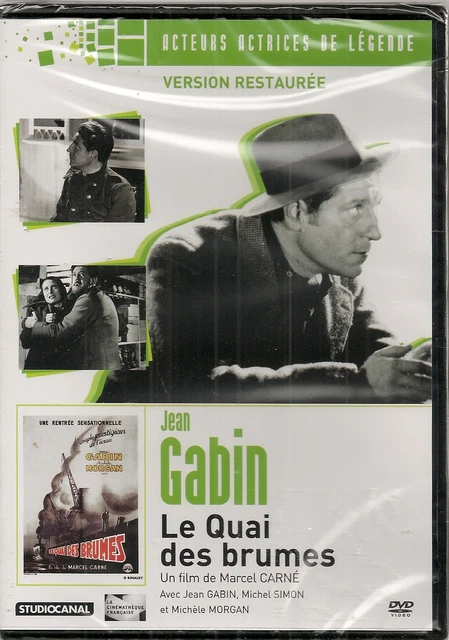 DVD "LE QUAI DES BRUMES" - JEAN GABIN - MICHELE MORGAN - neuf sous blister