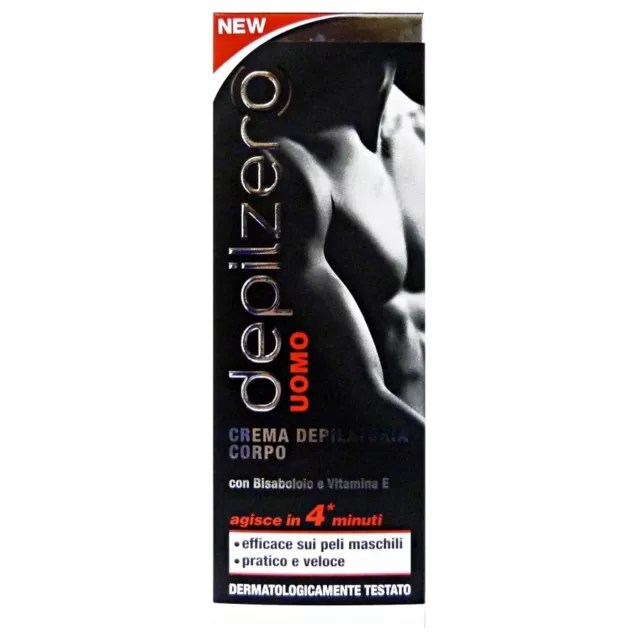 Depilzero Crema Depilatoria Corpo Uomo 200 Ml.