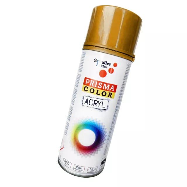 Laca en aerosol acrílico Prisma Color RAL 1011 marrón beige, ocre, 400 ml