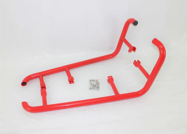 2011 - 14  Polaris  RZR  900  xp  side nerf bars rock sliders rock guards red