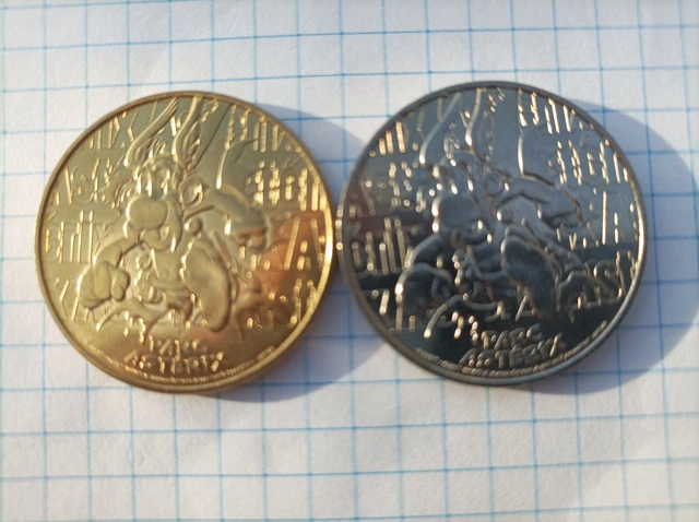 jetons touristiques monnaie de paris Astérix 2018
