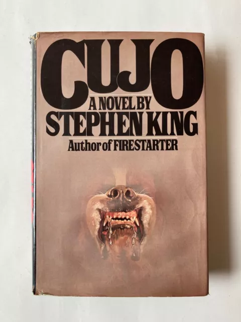 Cujo by Stephen King (1981) 1st Edition, 1st Printing | Viking Press | HCDJ